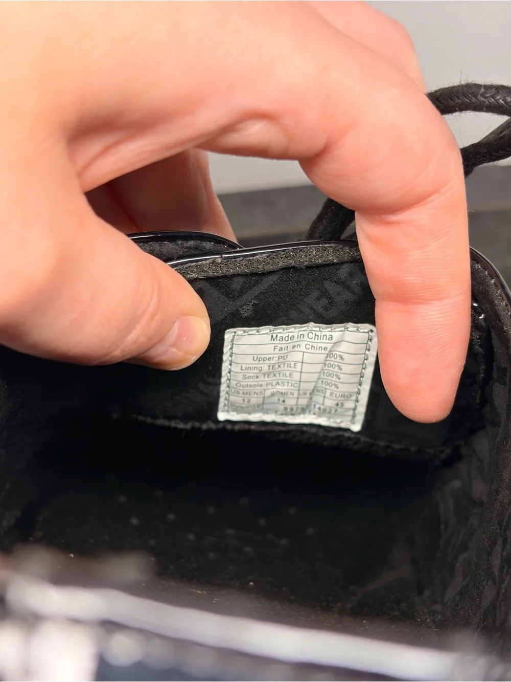 T.U.K. Footwear black patent Viva Mondo creepers men’s 12